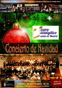 cartel concierto coro unido 2013